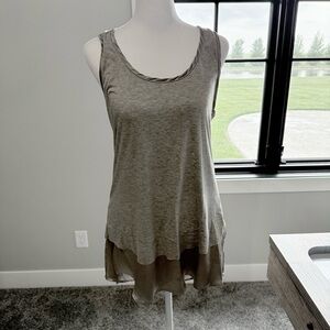 Origami Owl Gray Tank Top